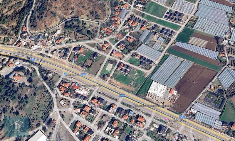 Türev Emlak'tan Fethiye Karagedikte Satılık 25/50 İmarlı Arsa