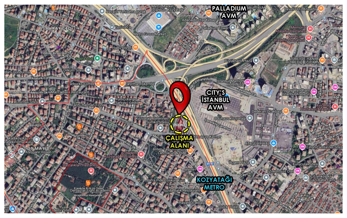 Kadıköy Kozyatağı'nda Ticari İmarlı Satılık Kupon Arsa