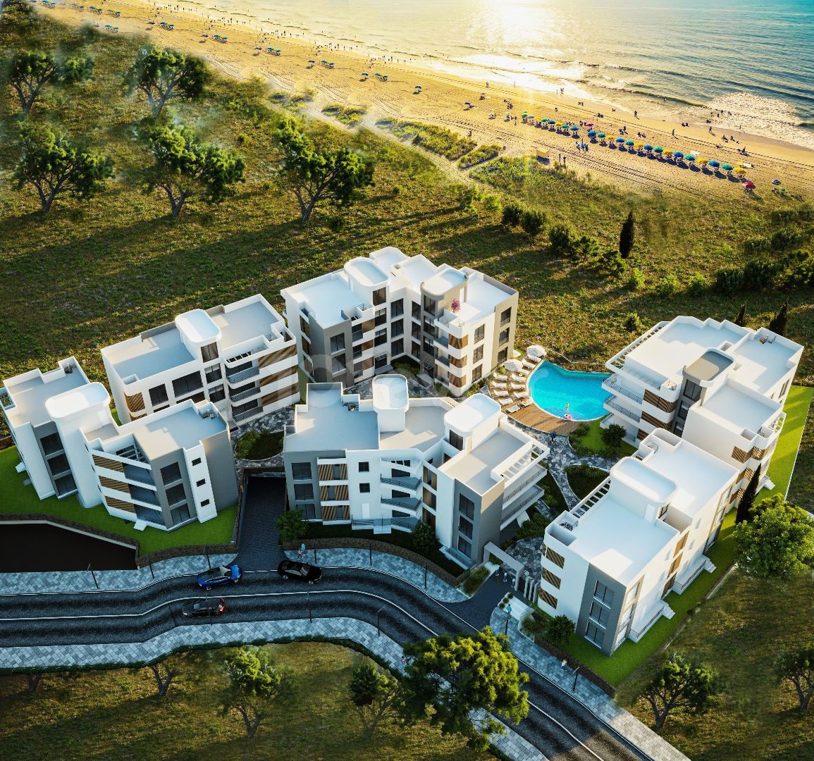 KUZEY KIBRIS GİRNE LAPTA FIRSAT 1+1 DAİRE