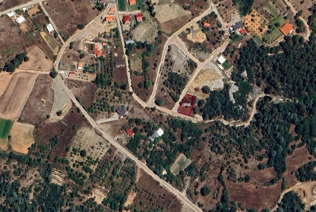 FETHİYE YAYLA KORUDA SATILIK İMARLI ARSA